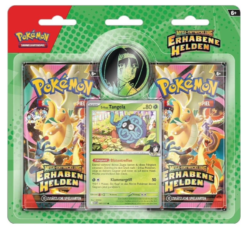 Pokémon Erhabene Helden 2-Pack Blister Deutsch – Variante 2