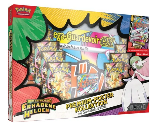 Pokémon Erhabene Helden Premium-Poster Kollektion Mega-Guardevoir kaufen – JustNerdsTCG