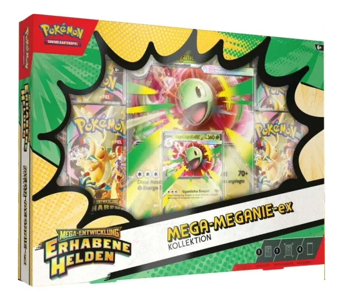 Pokémon Erhabene Helden Mega-Meganie EX Kollektion kaufen – JustNerdsTCG