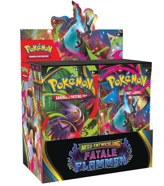 Pokémon Fatale Flammen 36er Display Deutsch kaufen – JustNerdsTCG