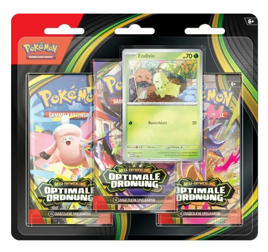 Pokémon Optimale Ordnung 3-Pack Blister Deutsch kaufen – JustNerdsTCG