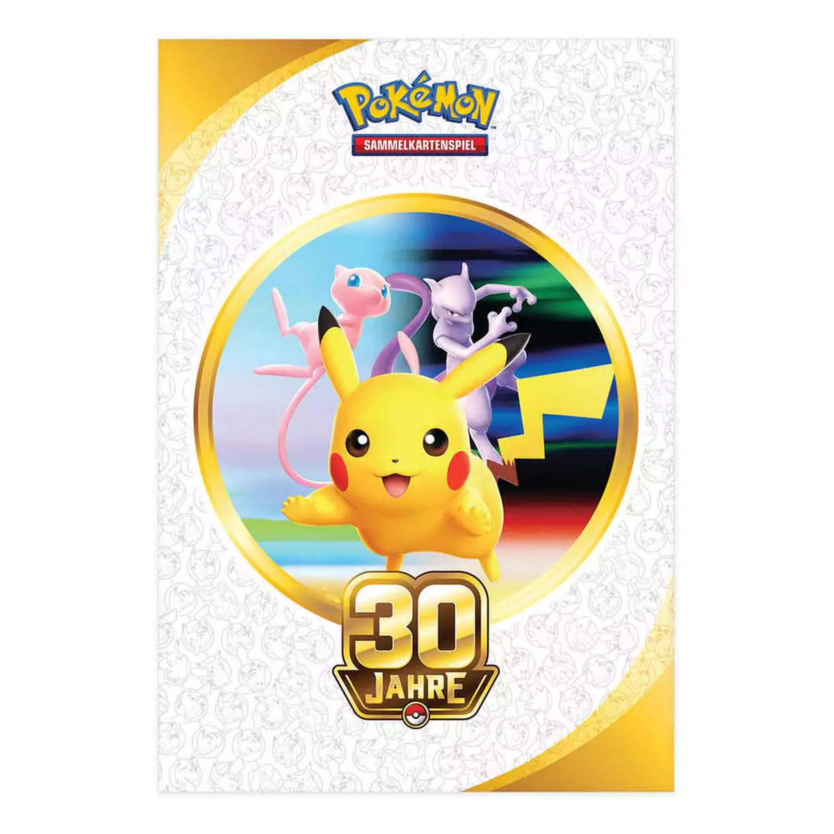 Pokémon 30 Jahre Poster Kollektion – Posterdetail mit 160 Kartenmotiven