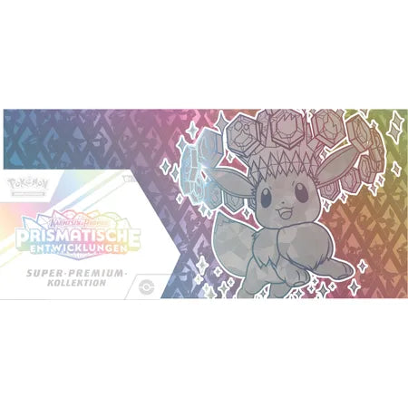 Pokémon Prismatische Entwicklungen UPC – Plüsch-Deckbox Evoli-Design – JustNerdsTCG