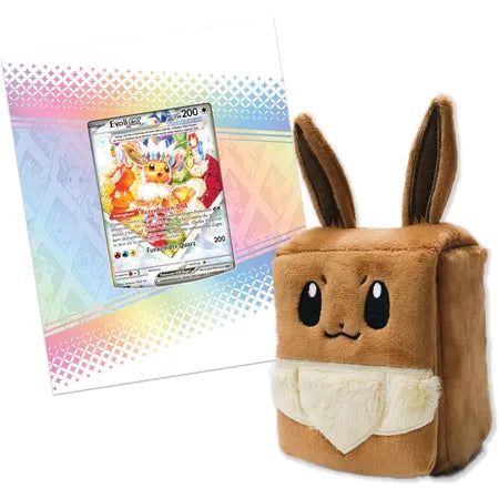 Pokémon Prismatische Entwicklungen UPC – Evoli-ex Fullart Promokarte – JustNerdsTCG