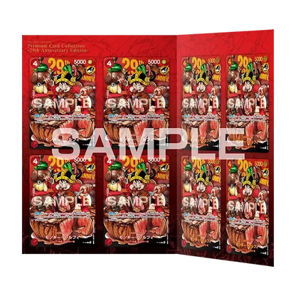 One Piece 29th Anniversary Premium Collection Beef Luffy Innen Japanisch – JustNerdsTCG