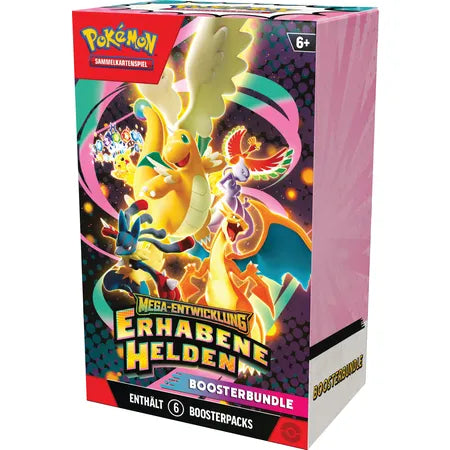 Pokémon Mega-Entwicklung Erhabene Helden – Mega-Dragoran-ex Karte – JustNerdsTCG