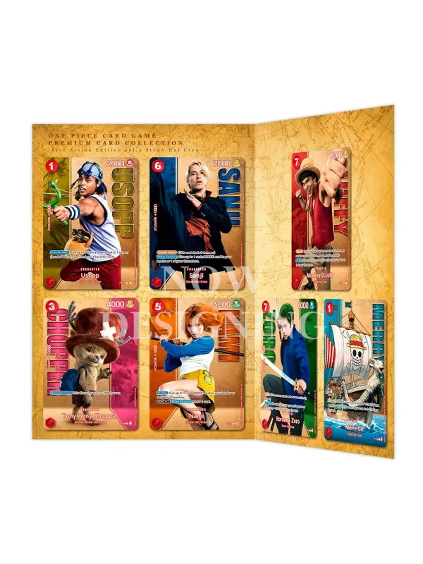 One Piece Card Game Live Action Vol.2 Straw Hat Crew Englisch – Rückseite