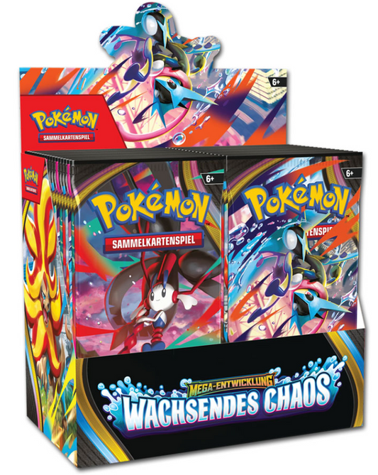 Pokémon Wachsendes Chaos 36er Booster Display Deutsch kaufen – JustNerdsTCG