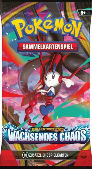 Pokémon Chaos Rising Display Englisch – Booster Box Detailansicht