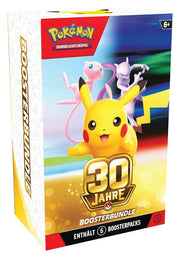 Pokémon 30 Jahre Booster Bundle Deutsch - ab 02.10.2026